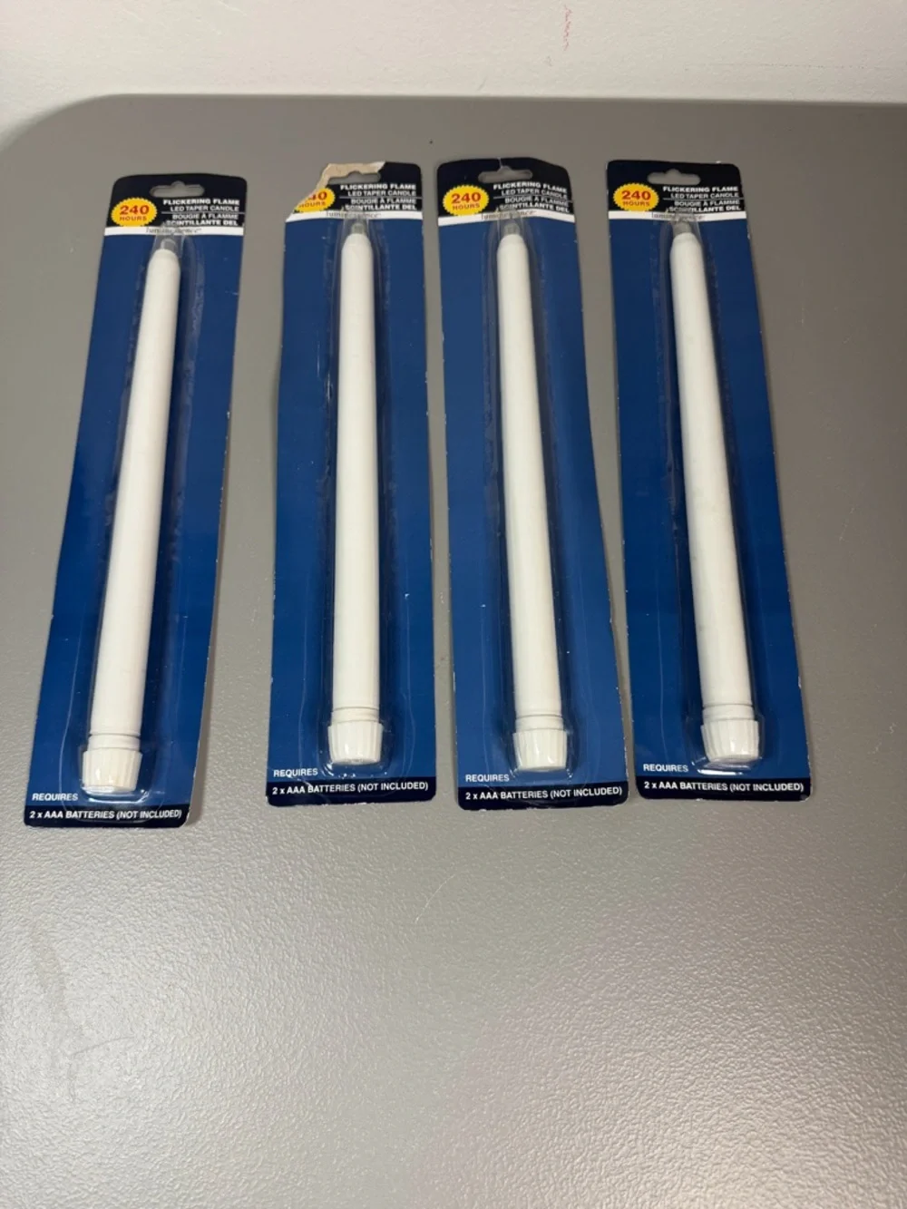 Luminessence SevenFlameless LED Taper Candles,10-1/2” **USA SELLER*FAST SHIPPING